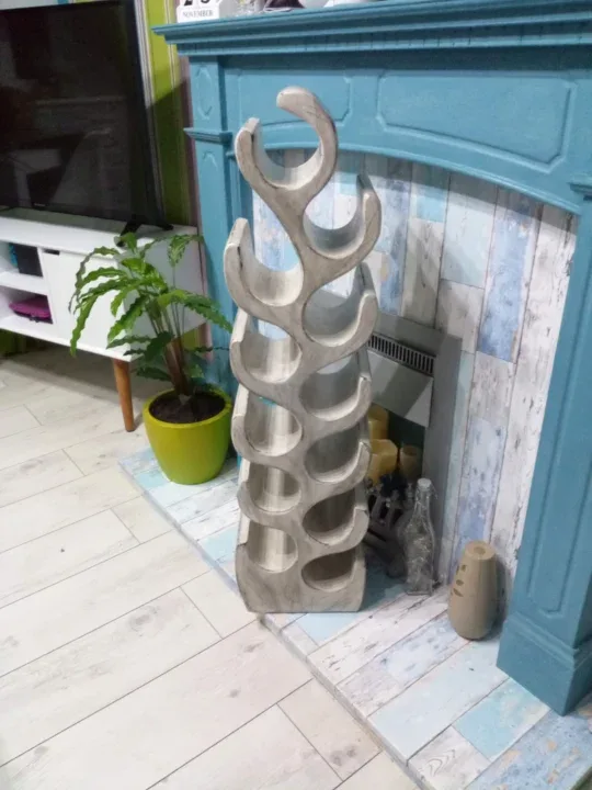 Wine Rack Up-Cycling