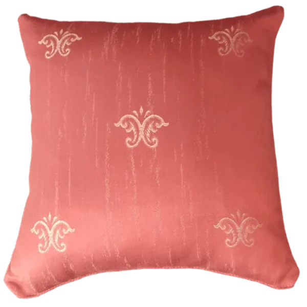 Damask Print Fabric Cushion