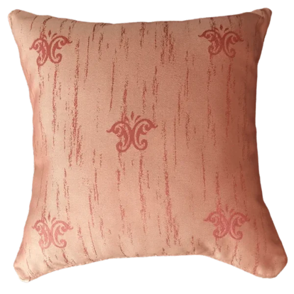 Damask Print Fabric Cushion