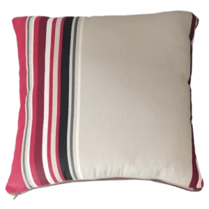 Stripy Print Fabric Cushion