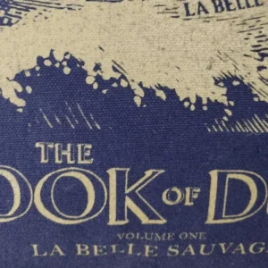 Book Of Dust Print Cushion Detail