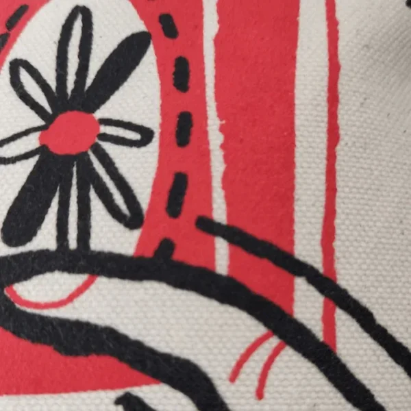 B Is For Book Print Cushion Fabric