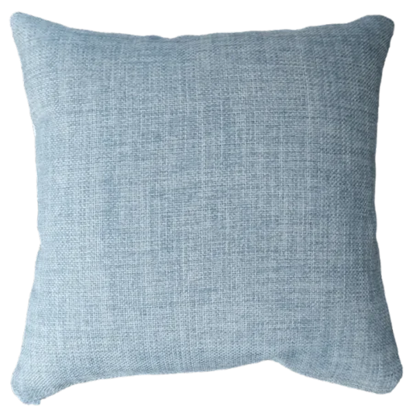 Teal Circles Fabric Cushion Back
