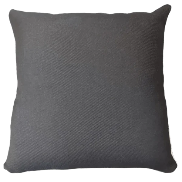 Postcard Print Fabric Cushion Back