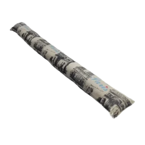 Paris Script Fabric Draught Excluder