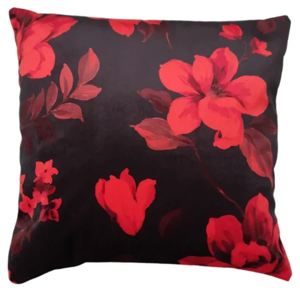 Velvet Blossom Cushion