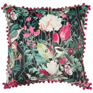 Velvet Tropics Cushion - Front View