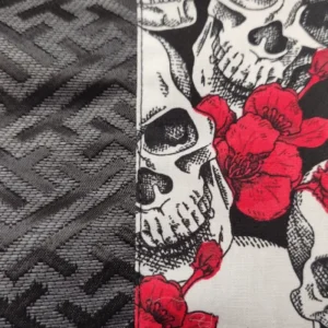 Gothic Bucket Bag Fabric