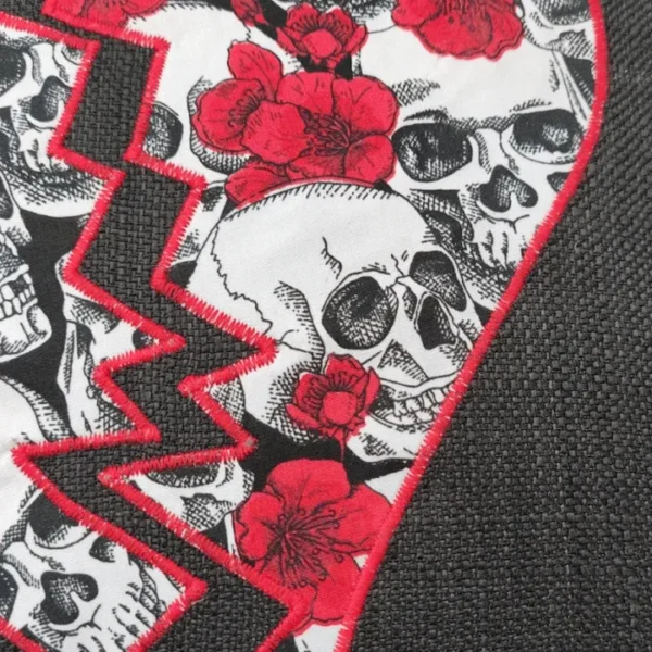 Broken Heart Cushion Detail