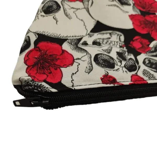 Pirate Makeup Bag - Zip Detail