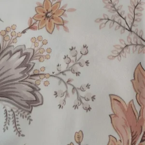 Floral Print Shopping Tote Bag Fabric